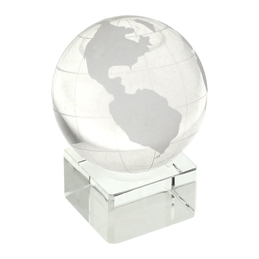 Mini Trofeo Galvano Globo Terráqueo